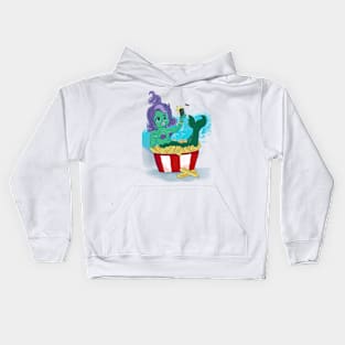 Mermaid Fish & Chips Kids Hoodie